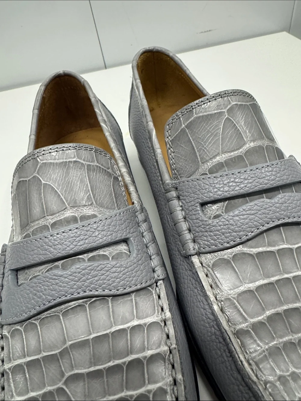 Caporicci Alligator shoes size 8